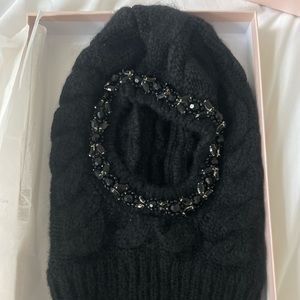 Simone Rocha AW 22 Beaded Balaclava O/S